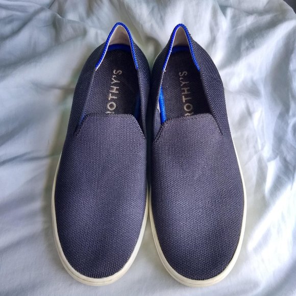 Rothy's Shoes - Rothy's black sneakers slip on size 7